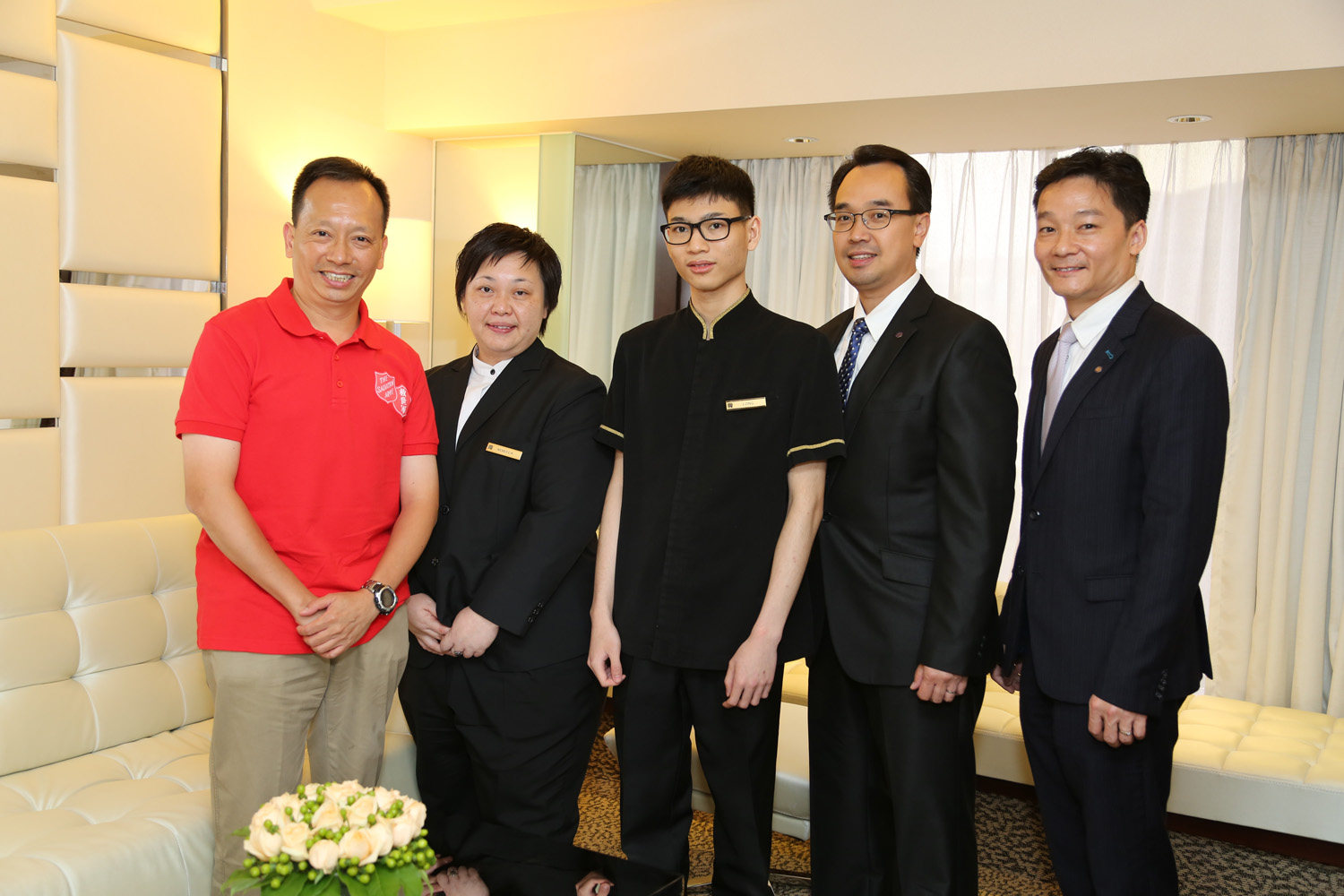 富豪九龍酒店參與救世軍和國際扶輪 3450 地區合辦的「扶輪青年師徒計劃」。