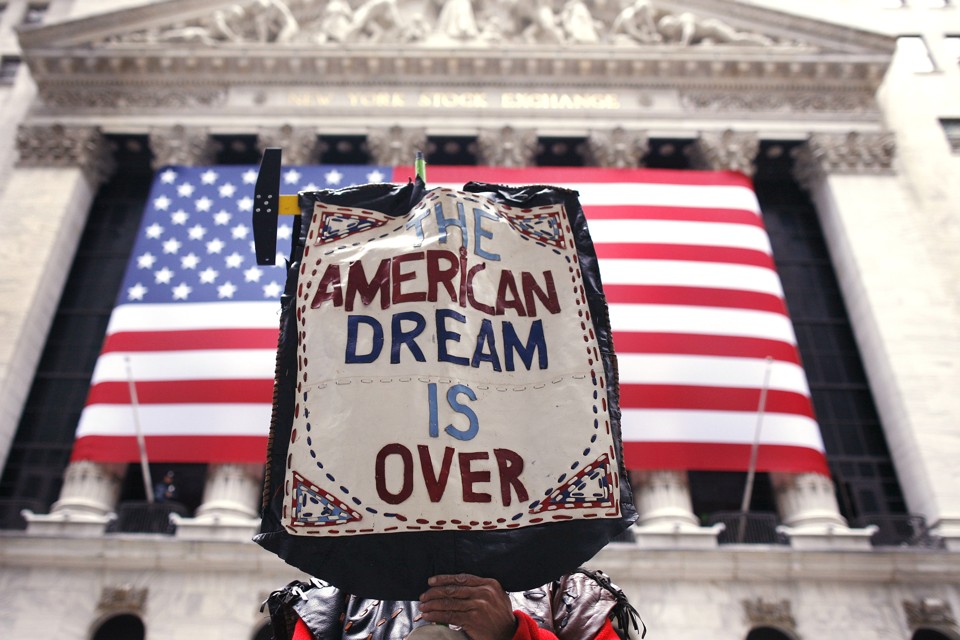 美國夢－－白日夢一場？　圖片來源：路透社