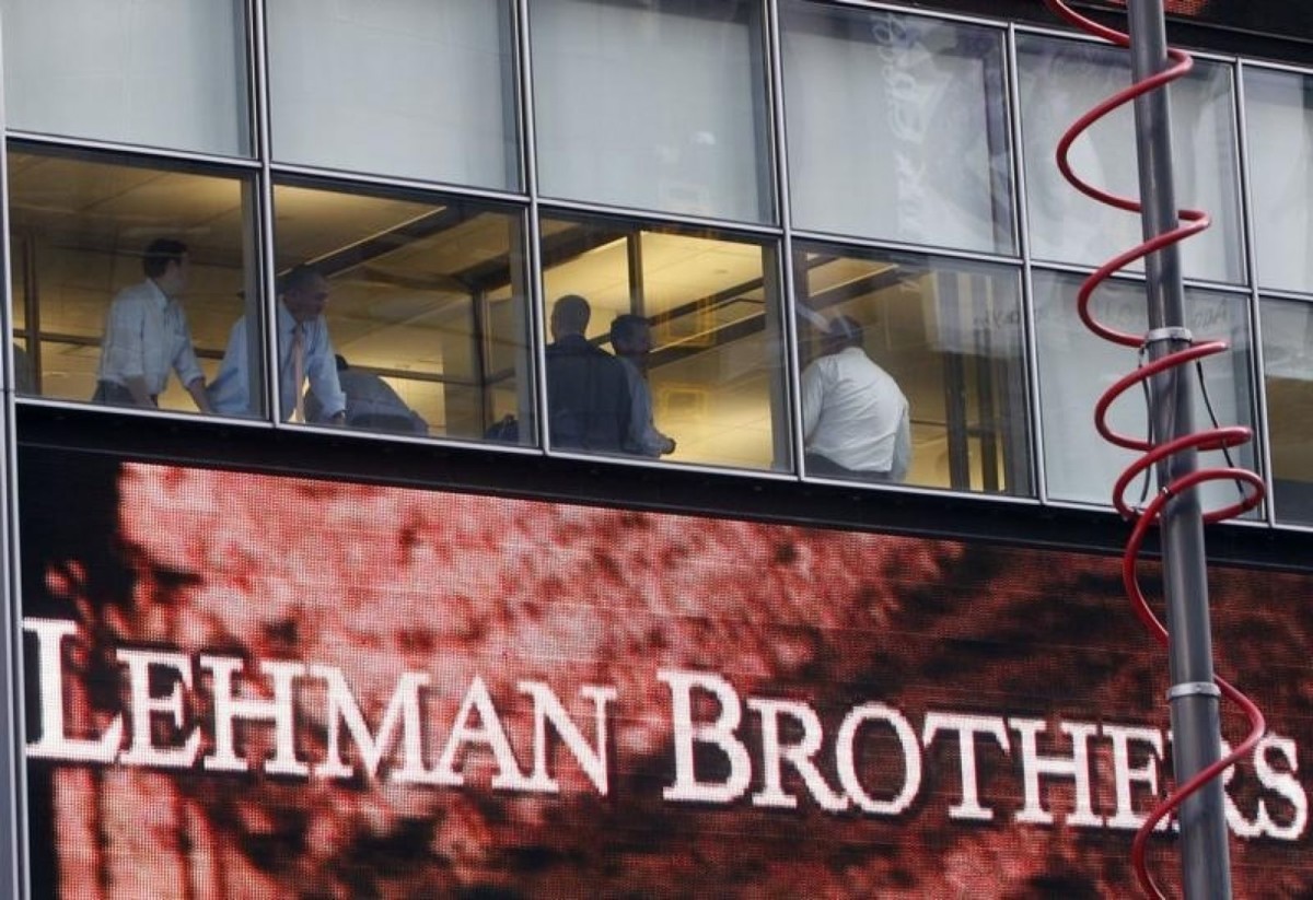 有經濟學家指出，引爆金融海嘯的雷曼兄弟，只是一間中型影子銀行。　圖片來源：路透社