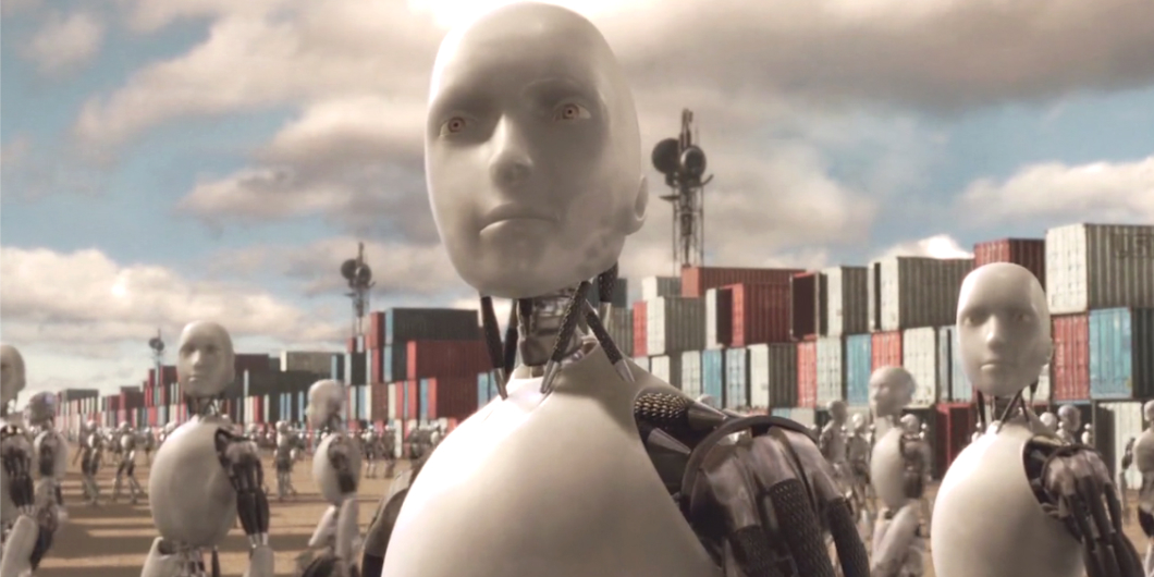 歐洲議會法律事務委員提交草案，建議將工作用機器人列為「電子人」，而僱主則需代為納稅。圖片來源：電影 I, Robot 劇照