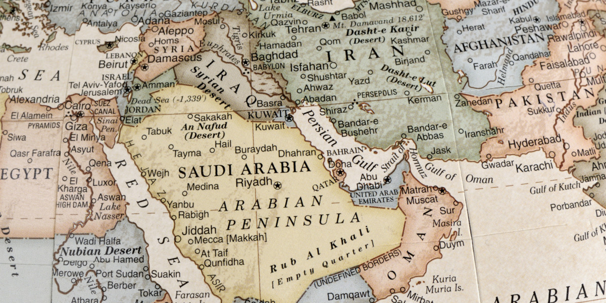 Maps of countries in Middle East