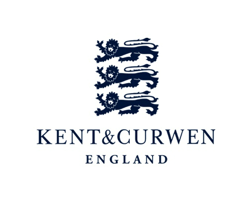 Kent & Curwen 三獅刺繡標記　圖片來源：kentandcurwen.co.uk