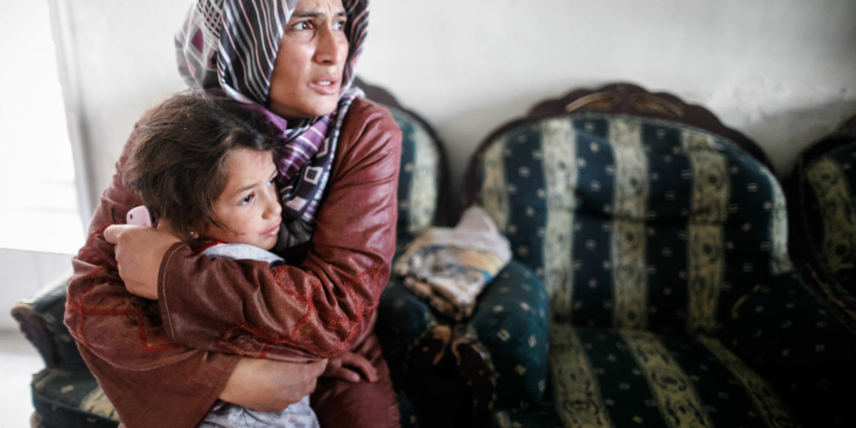 敍利亞國內的空襲令人恐懼。©Oxfam