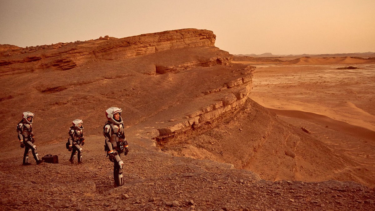 國家地理頻道節目「MARS」探討人類移居火星種種疑難，下月公映。　圖片來源：Nat Geo