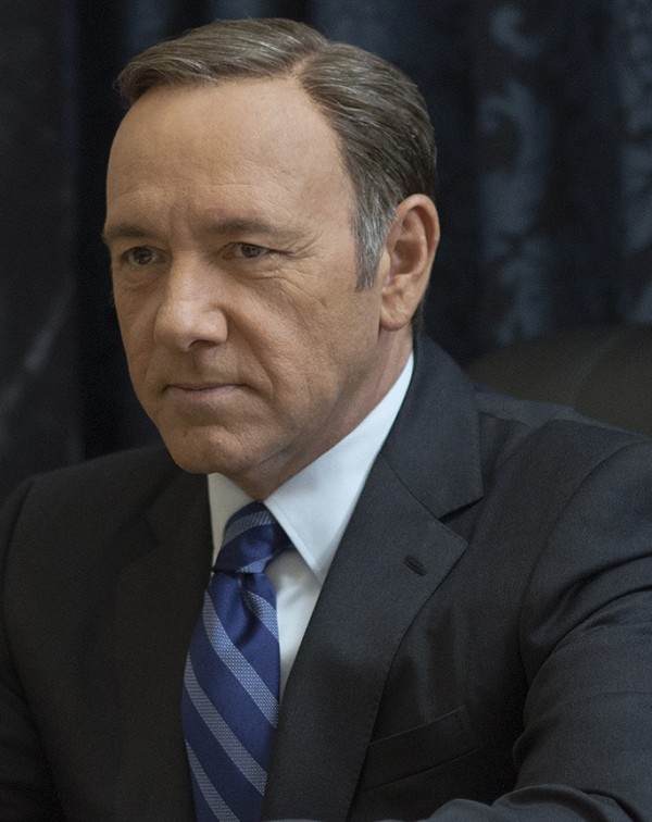 Kevin Spacey in season 2 of Netflix's "House of Cards." Photo credit: Nathaniel Bell for Netflix.