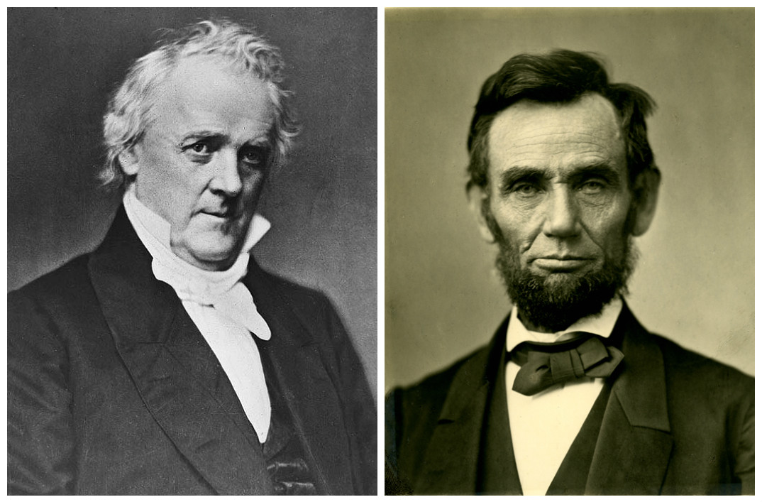 James Buchanan & Abraham Lincoln