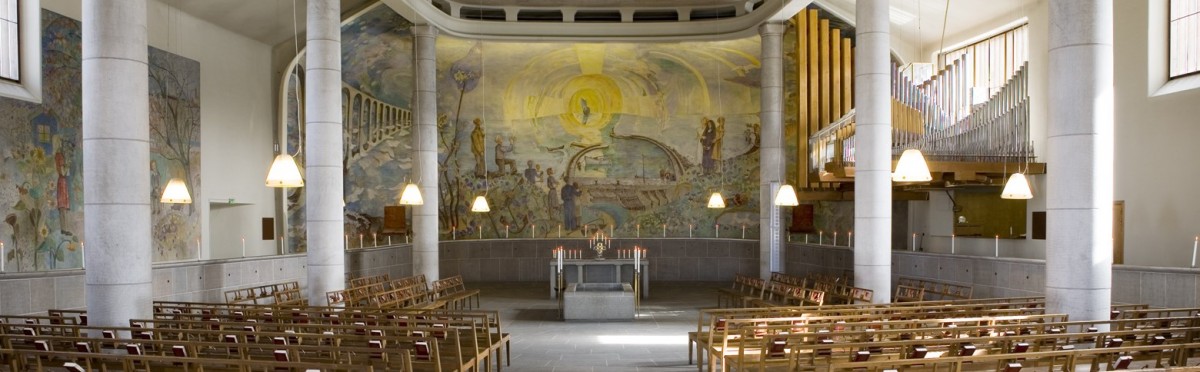 Chapel of the Holy Cross　圖片來源：skogskyrkogarden.stockholm.se