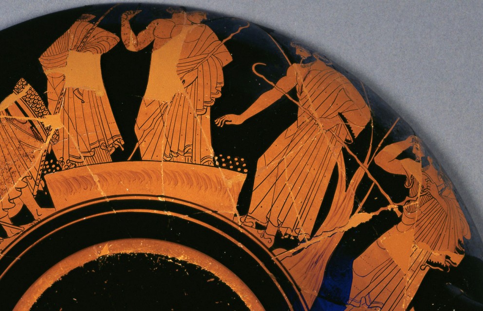 公元前 490 年出品，古希臘人以卵石投票。