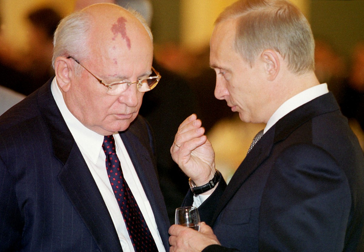 戈爾巴喬夫曾一度支持普京，後來對其不無批評。　圖片來源：路透社