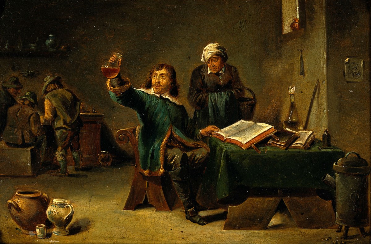 醫師尿診一度盛行在西方古典時期。　圖片來源：Wiki Commons