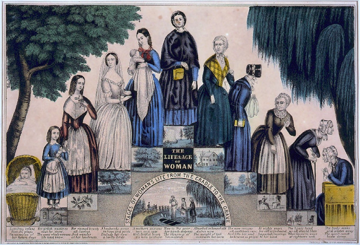 1840 年代美國女人的一生。