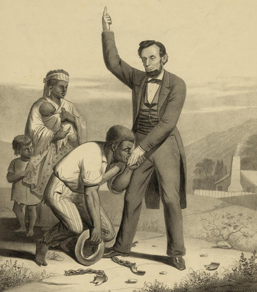 相比廢奴，林肯更在意美國能否統一。　圖片來源：Living Lincoln
