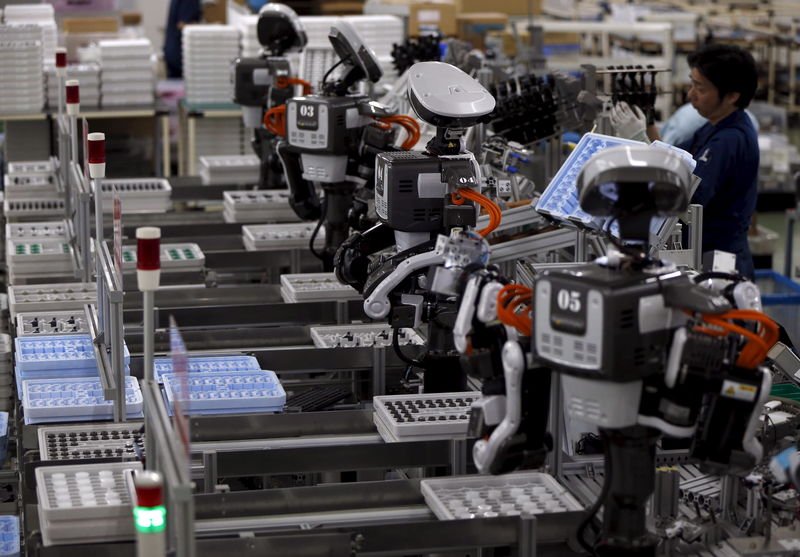 在未來世界，機械工人會多過人類？　圖片來源：路透社