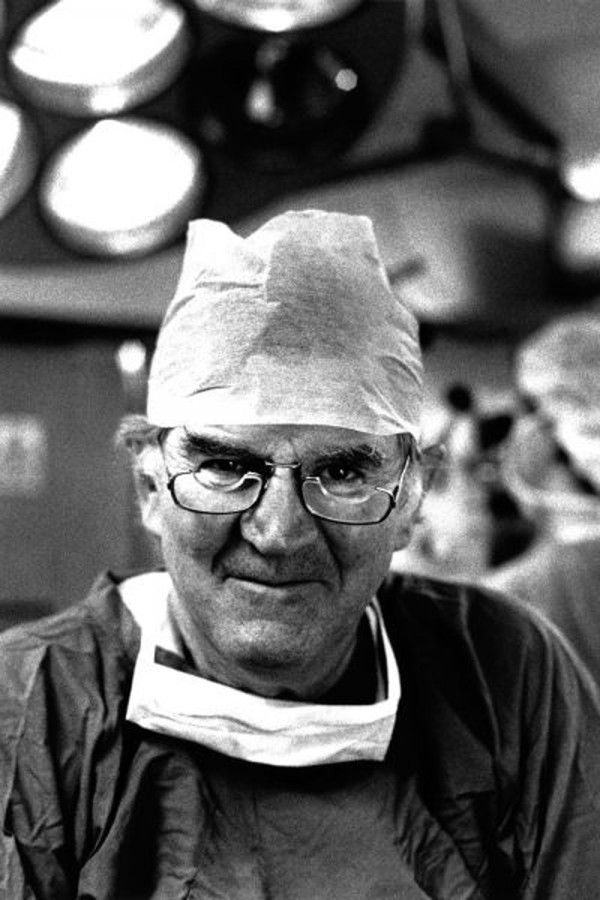 This portrait of the late Fred Hollows at his surgery was captured by photographer Peter Solness. Peter Solness has given us permission to use this portrait of Fred Hollows in our promotional materials and website gratis. Third party inquiries should be forwarded to him for negotiation. High res scan of photograph is available. Tif file saved onto CD which is stored in archive. www.solness.com.au *** Local Caption *** The late Fred Hollows. Photo: Peter Solness.