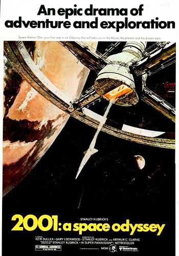 電影「2001 太空漫遊」海報