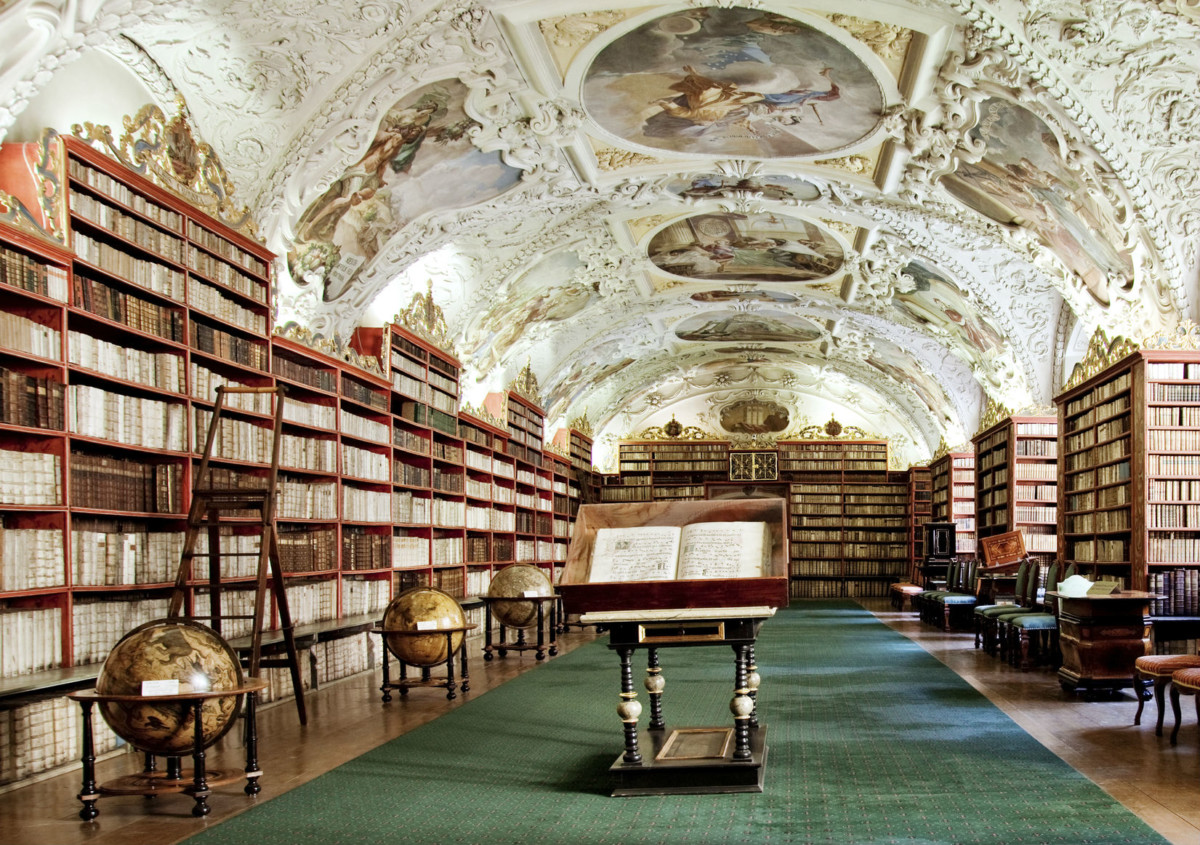 圖書館之都：捷克。