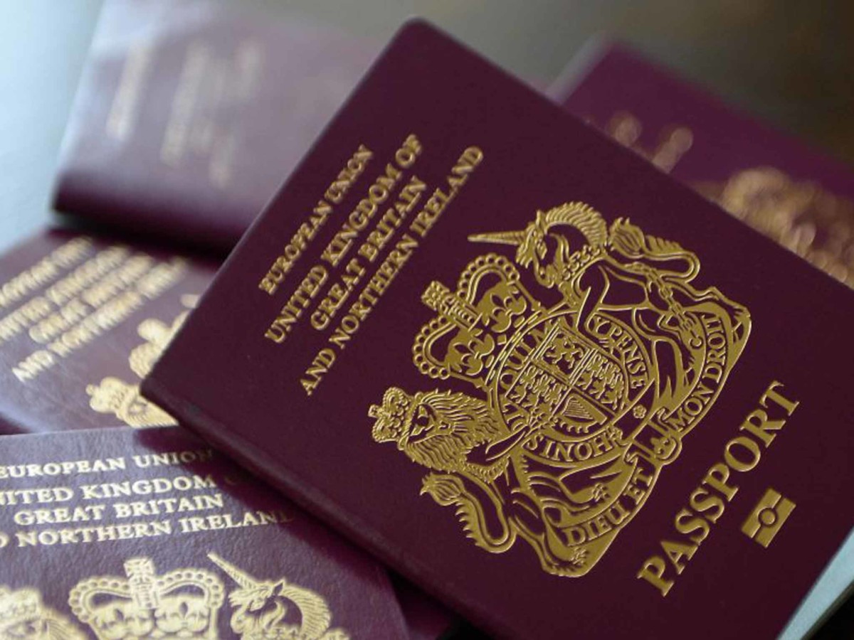 英國護照脫歐失敗。