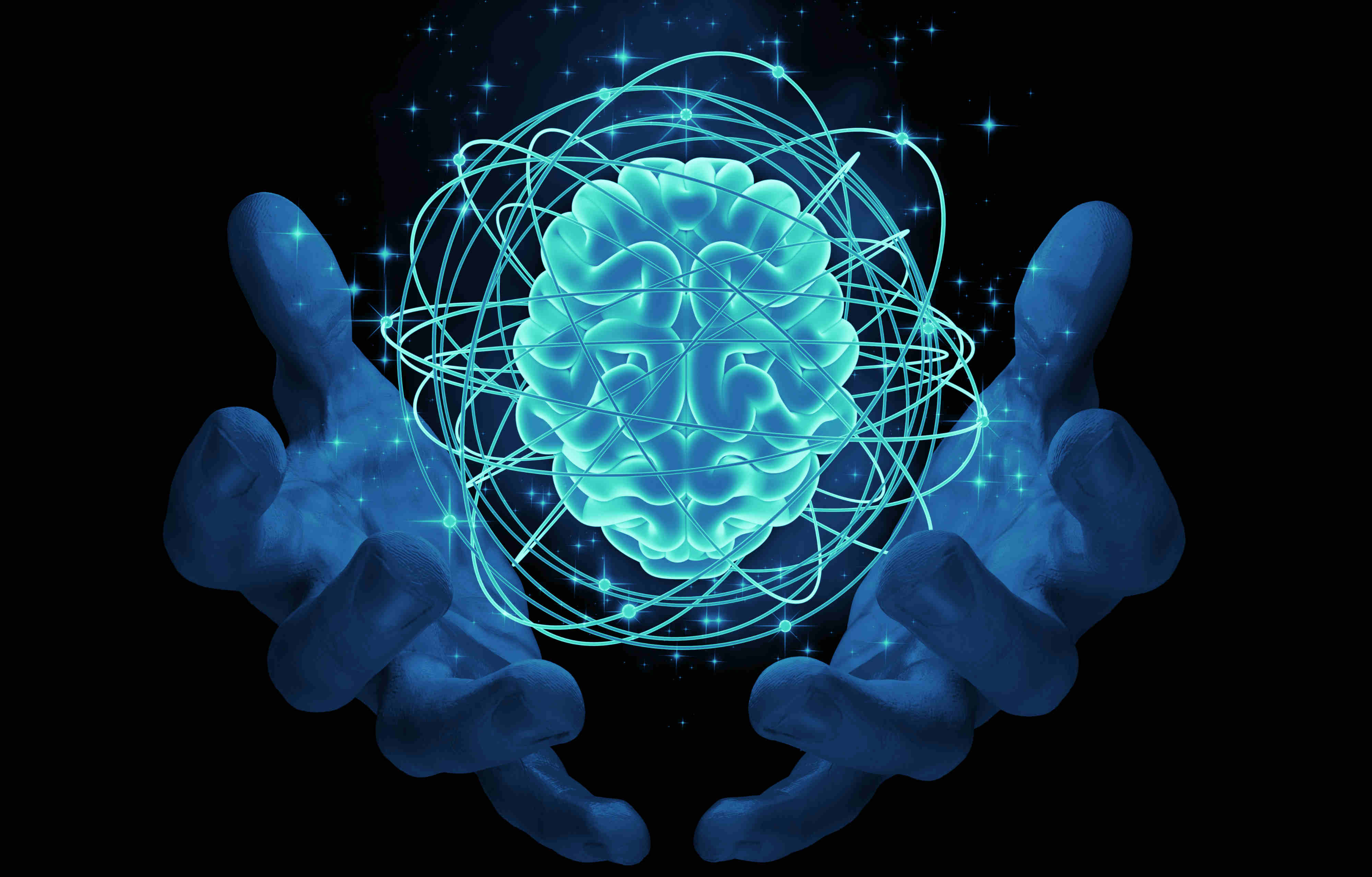 Психофизиологический процесс человека. Красивый мозг. Красивое изображение мозга.