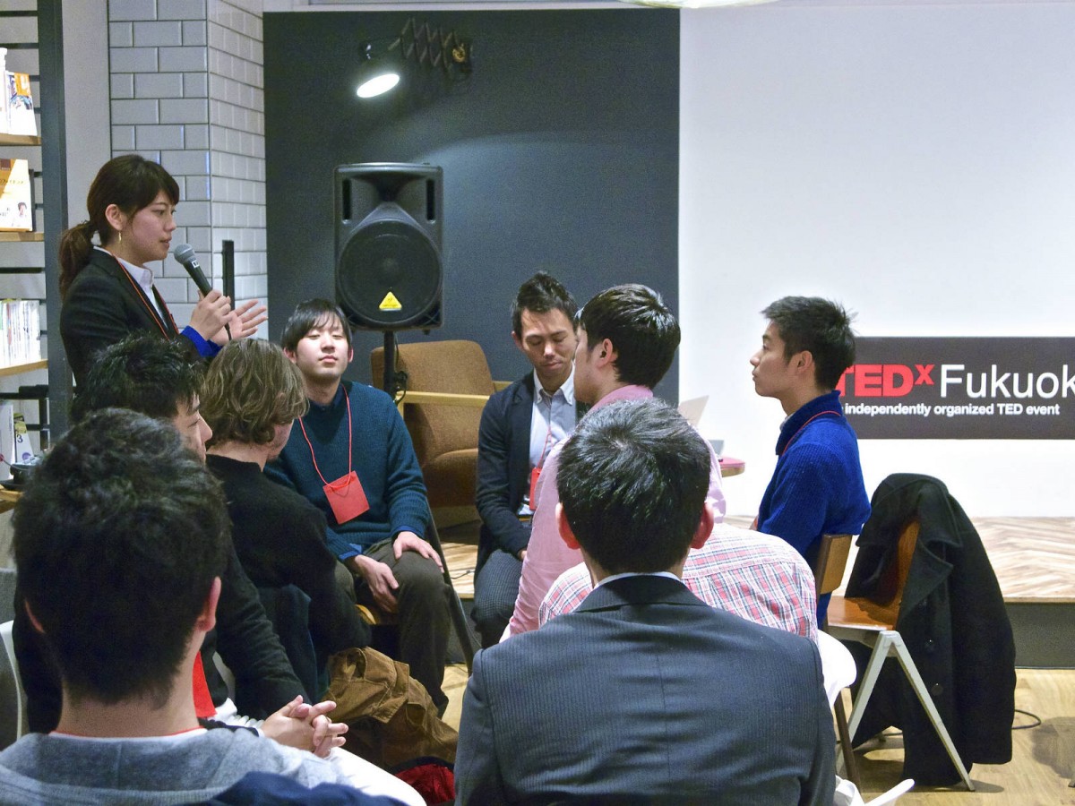 TED 在福岡 Startup 籌辦創業者活動。