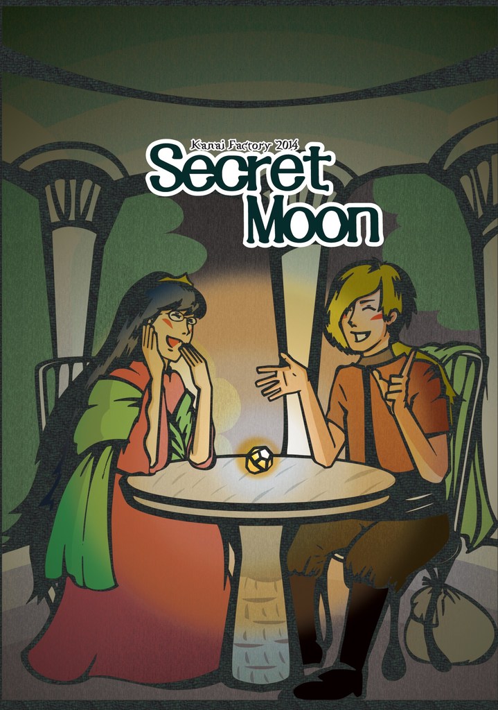 Secret Moon Monsters. Moon Board. Bubbles of Secrets Moon. Secret moon