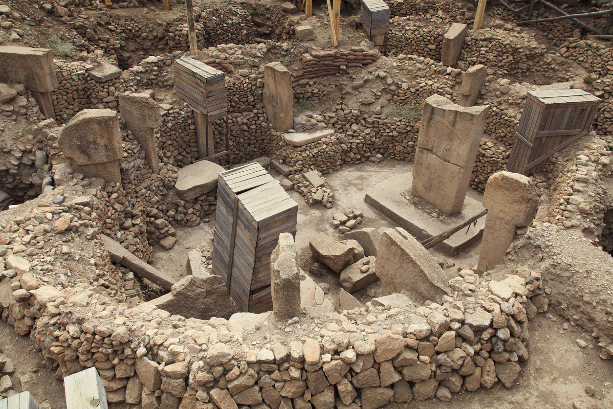 土耳其東南部出土的哥貝力克石陣為現存最古老的文明古蹟。　圖片來源：iStock