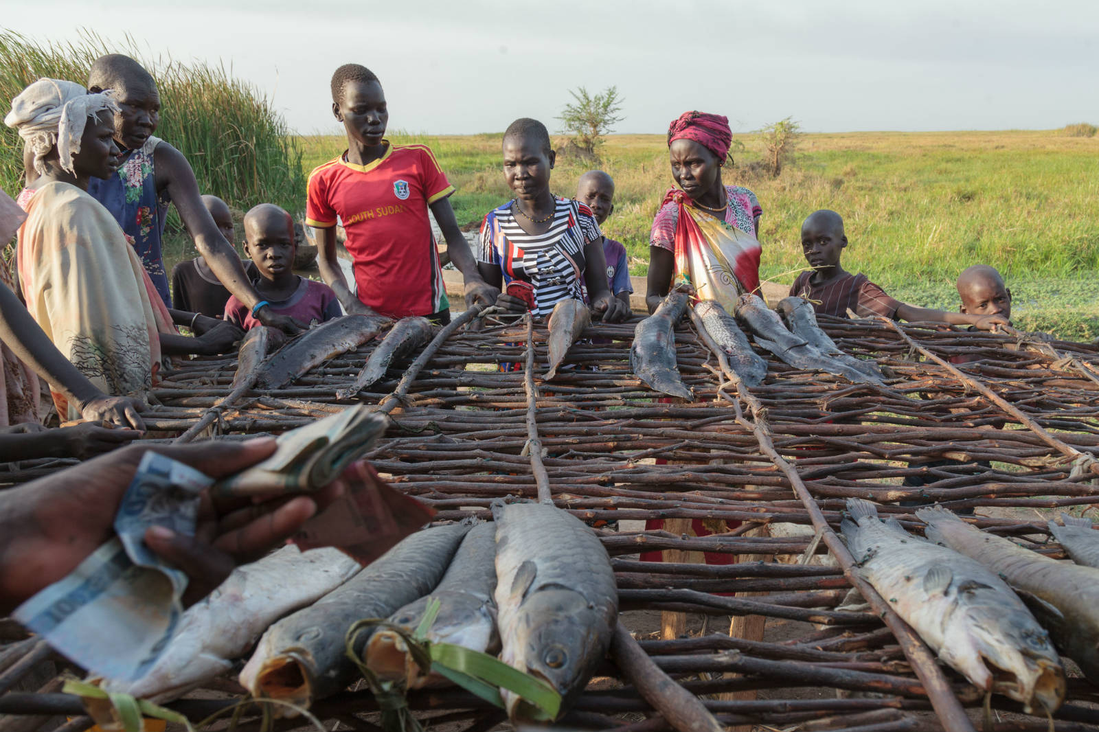 提供謀生工具及培訓，協助災民復耕或捕魚自足。（攝影：Bruno Bierrenbach Feder/Oxfam）